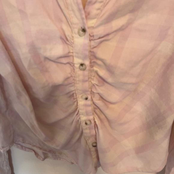 Sanctuary soft plaid button down - Picture 3 of 5